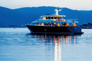 IRIS - Anchored off in the Evening